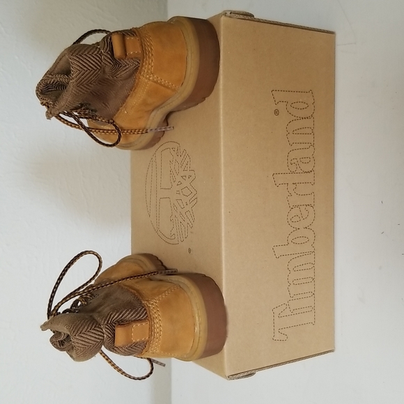 Timberland Toddler Boots Size 6 Wheat color - Picture 7 of 11
